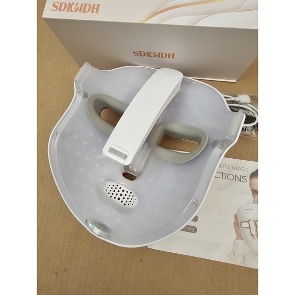 SDKWDH Light Therapy Face Mask 7 LED Painless - Picture 7 of 12